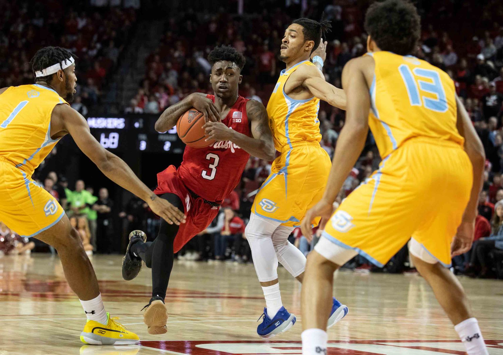 Nebraska Men's Basketball vs. Southern University Photo No. 10